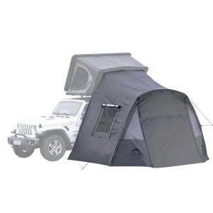 Anexă Multifuncțională Wild Land B, Extensie living cu 3 Uși, Impermeabilitate 3000mm, Protecție UV50+, Material Oxford 210D Rip-stop, Compatibilă cu corturile Wild Land: Normandy, Pathfinder II, Wild Cruiser 250, Rock Cruiser și Adventure Cruiser