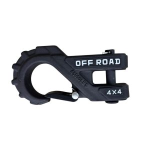 Cârlig troliu heavy-duty, negru, pentru trollii cu cablu sintetic, 45000 lbs - max. 20.000 kg, EMD4x4