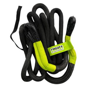 Șufă cinetică pentru recuperare autovehicule 25 mm x 6 m, 14 tone, negru-verde EMD4x4